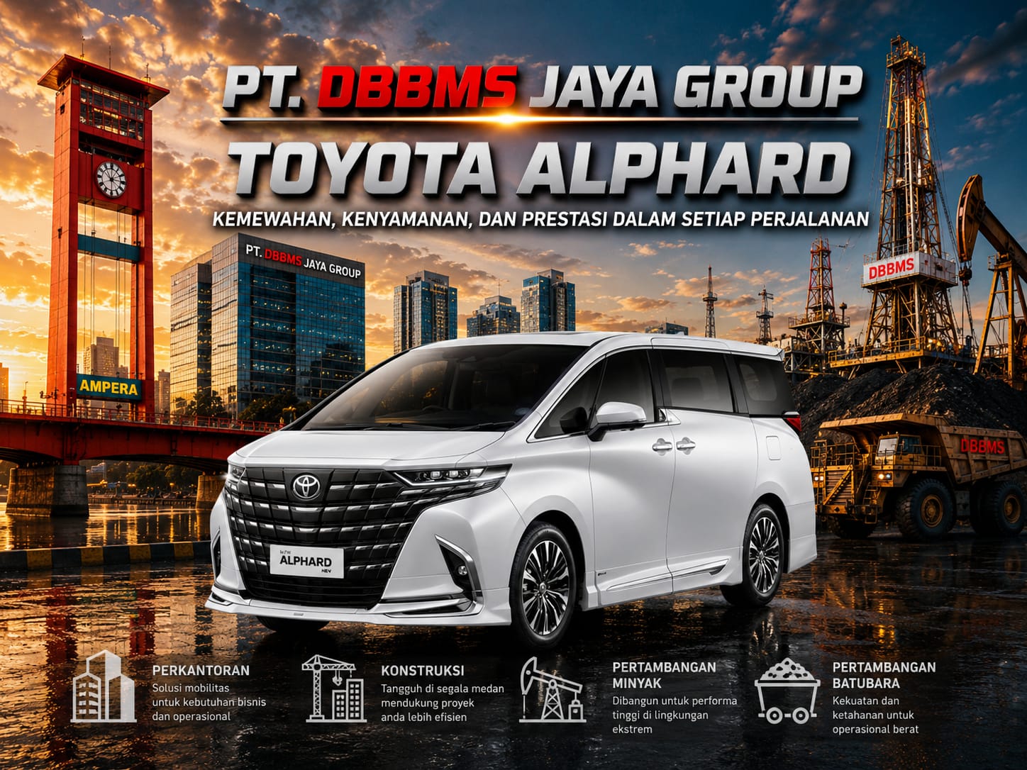 Rental Mobil Pernikahan Palembang